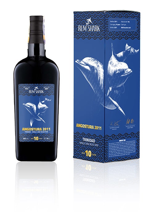 ANGOSTURA 2010 bottle with box