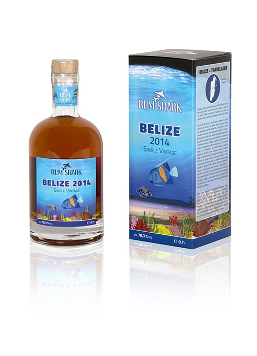 BELIZE 2014 bottle with box