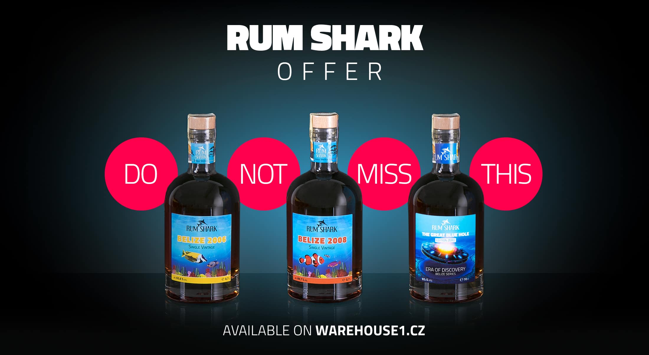 RUM SHARK offer on Warehouse #1